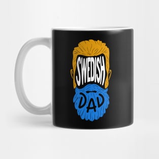 Swedish Dad - Vintage Beard Gift Mug